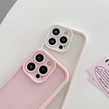Load image into Gallery viewer, Shockproof Frame Frosted Precise Hole TPU Phone Case, For iPhone 16 Pro, For iPhone 16 Plus, For iPhone 16, For iPhone 15 Pro Max, For iPhone 15 Pro, For iPhone 15 Plus