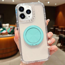 Load image into Gallery viewer, Dreamland Transparent MagSafe Holder Phone Case, For iPhone 13 Pro Max, For iPhone 13 Pro, For iPhone 13, For iPhone 12 / 12 Pro, For iPhone 12 Pro Max, For iPhone 11 Pro Max