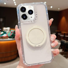 Load image into Gallery viewer, Dreamland Transparent MagSafe Holder Phone Case, For iPhone 13 Pro Max, For iPhone 13 Pro, For iPhone 13, For iPhone 12 / 12 Pro, For iPhone 12 Pro Max, For iPhone 11 Pro Max
