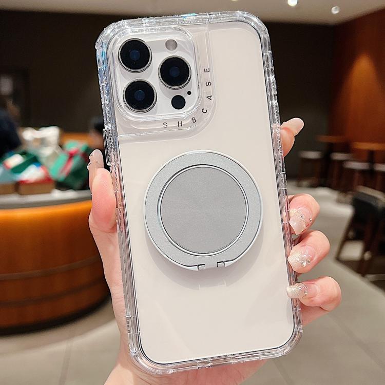 Dreamland Transparent MagSafe Holder Phone Case, For iPhone 16 Pro Max, For iPhone 16 Pro, For iPhone 16 Plus, For iPhone 16, For iPhone 15 Pro Max, For iPhone 15 Pro