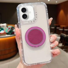 Load image into Gallery viewer, Dreamland Transparent MagSafe Holder Phone Case, For iPhone 16 Pro Max, For iPhone 16 Pro, For iPhone 16 Plus, For iPhone 16, For iPhone 15 Pro Max, For iPhone 15 Pro