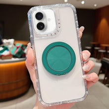 Load image into Gallery viewer, Dreamland Transparent MagSafe Holder Phone Case, For iPhone 16 Pro Max, For iPhone 16 Pro, For iPhone 16 Plus, For iPhone 16, For iPhone 15 Pro Max, For iPhone 15 Pro