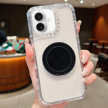 Load image into Gallery viewer, Dreamland Transparent MagSafe Holder Phone Case, For iPhone 16 Pro Max, For iPhone 16 Pro, For iPhone 16 Plus, For iPhone 16, For iPhone 15 Pro Max, For iPhone 15 Pro