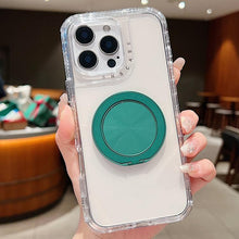 Load image into Gallery viewer, Dreamland Transparent MagSafe Holder Phone Case, For iPhone 16 Pro Max, For iPhone 16 Pro, For iPhone 16 Plus, For iPhone 16, For iPhone 15 Pro Max, For iPhone 15 Pro