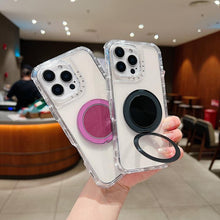 Load image into Gallery viewer, Dreamland Transparent MagSafe Holder Phone Case, For iPhone 11