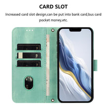 Load image into Gallery viewer, Line Splicing Buckle Retro Leather Phone Case, For iPhone 16 Pro, For iPhone 16 Plus, For iPhone 16, For iPhone 15 Pro Max, For iPhone 15 Pro, For iPhone 15 Plus