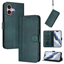 Load image into Gallery viewer, Line Splicing Buckle Retro Leather Phone Case, For iPhone 16 Pro, For iPhone 16 Plus, For iPhone 16, For iPhone 15 Pro Max, For iPhone 15 Pro, For iPhone 15 Plus