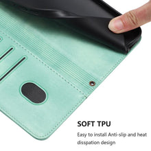 Load image into Gallery viewer, Line Splicing Buckle Retro Leather Phone Case, For iPhone 13 Pro Max, For iPhone 13 Pro, For iPhone 13 mini, For iPhone 12 / 12 Pro, For iPhone 12 Pro Max, For iPhone 12 mini