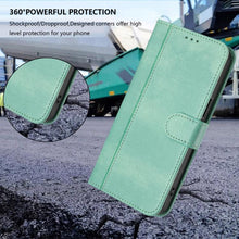 Load image into Gallery viewer, Line Splicing Buckle Retro Leather Phone Case, For iPhone 13 Pro Max, For iPhone 13 Pro, For iPhone 13 mini, For iPhone 12 / 12 Pro, For iPhone 12 Pro Max, For iPhone 12 mini