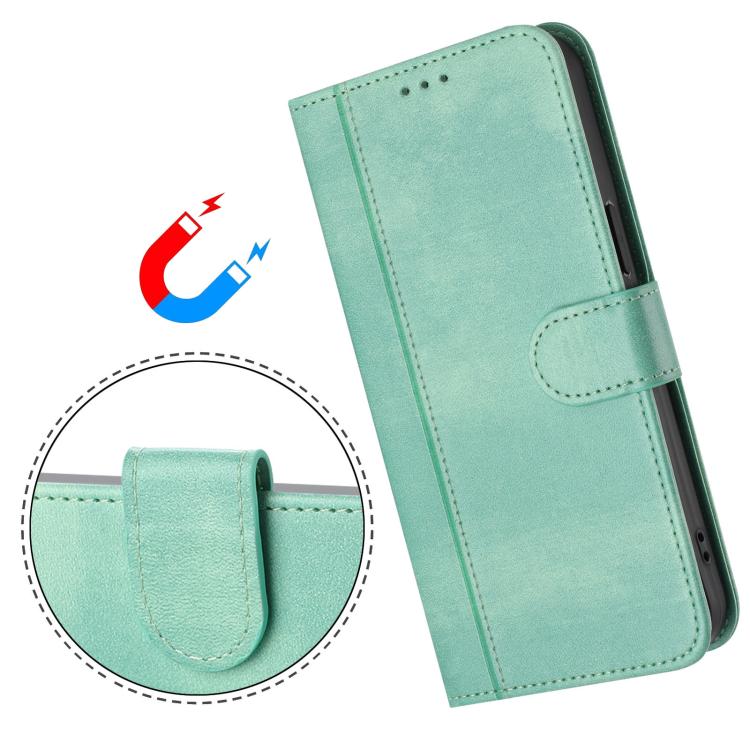 Line Splicing Buckle Retro Leather Phone Case, For iPhone 17e / 16e, For iPhone 17 Pro Max, For iPhone 17 Pro, For iPhone 17, For iPhone Air, For iPhone 16 Pro Max