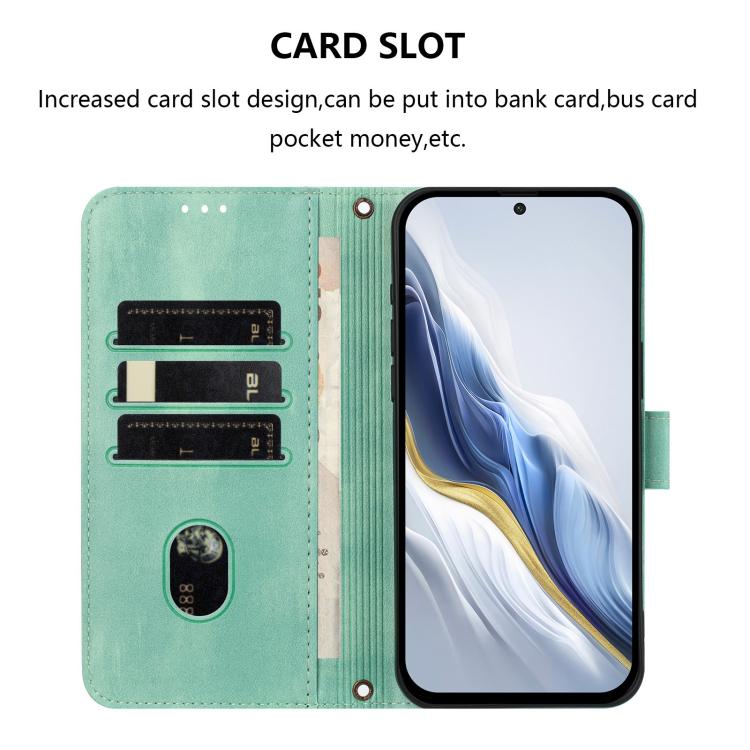 Line Splicing Buckle Retro Leather Phone Case, For iPhone 18 Pro / 17 Pro, For iPhone 18 Pro Max / 17 Pro Max, For iPhone 17e / 16e, For iPhone 17, For iPhone Air, For iPhone 16 Pro Max