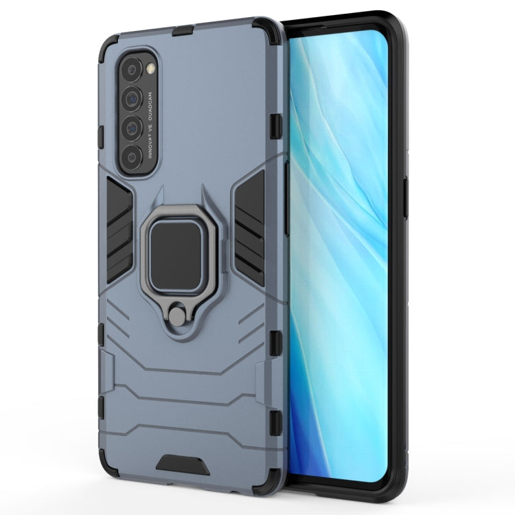 Shockproof PC + TPU Protective Case with Magnetic Ring Holder