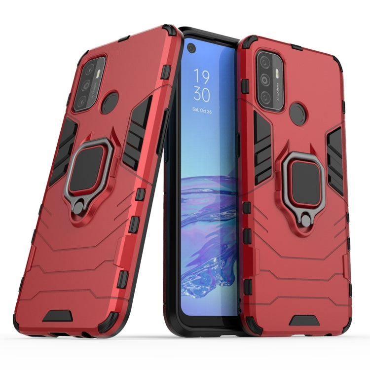 Shockproof PC + TPU Protective Case with Magnetic Ring Holder