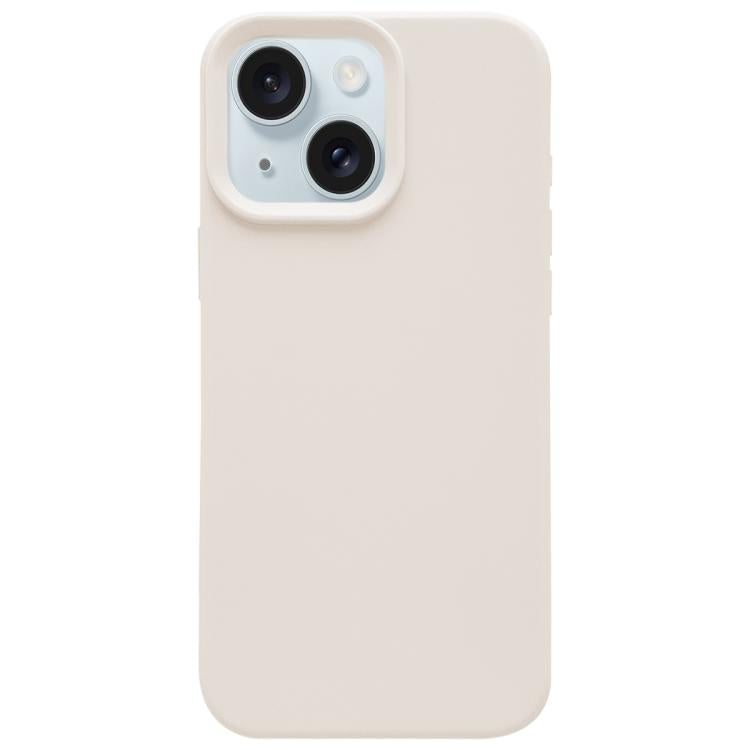 Dopamine Simple Imitation Liquid Silicone Phone Case, For iPhone 15, For iPhone 14 Plus, For iPhone 14