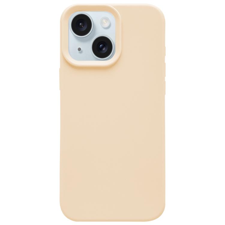 Dopamine Simple Imitation Liquid Silicone Phone Case, For iPhone 15, For iPhone 14 Plus, For iPhone 14