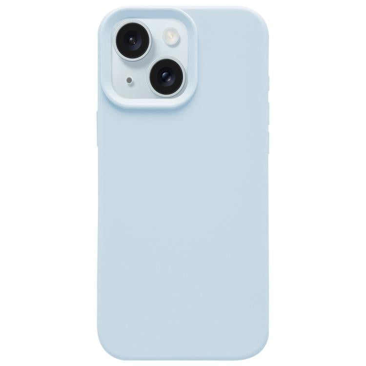 Dopamine Simple Imitation Liquid Silicone Phone Case, For iPhone 15, For iPhone 14 Plus, For iPhone 14