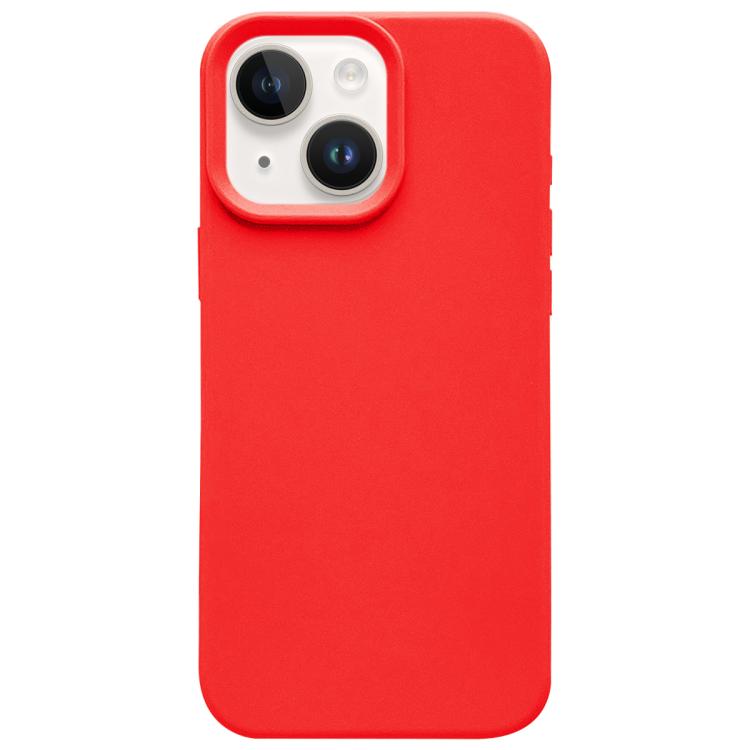 Dopamine Simple Imitation Liquid Silicone Phone Case, For iPhone 15, For iPhone 14 Plus, For iPhone 14