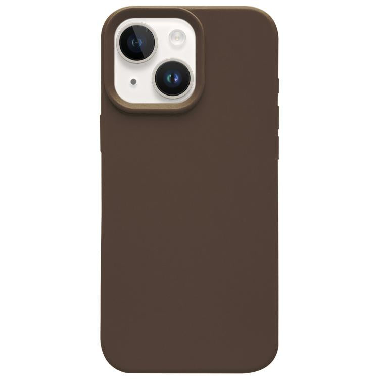 Dopamine Simple Imitation Liquid Silicone Phone Case, For iPhone 15, For iPhone 14 Plus, For iPhone 14