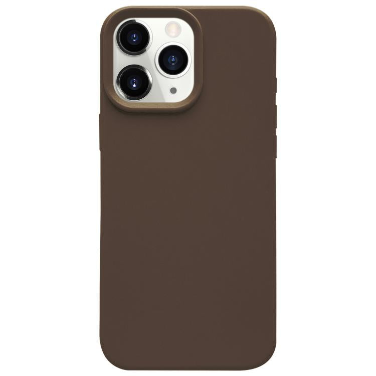 Dopamine Simple Imitation Liquid Silicone Phone Case, For iPhone 12 Pro Max, For iPhone 12 Pro, For iPhone 11 Pro Max