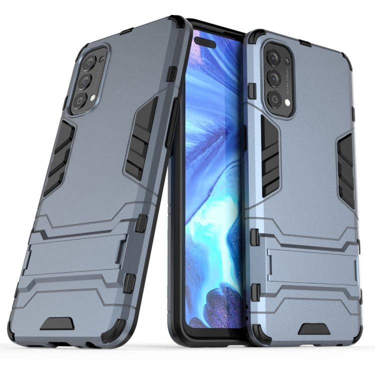 PC + TPU Shockproof Protective Case with Invisible Holder