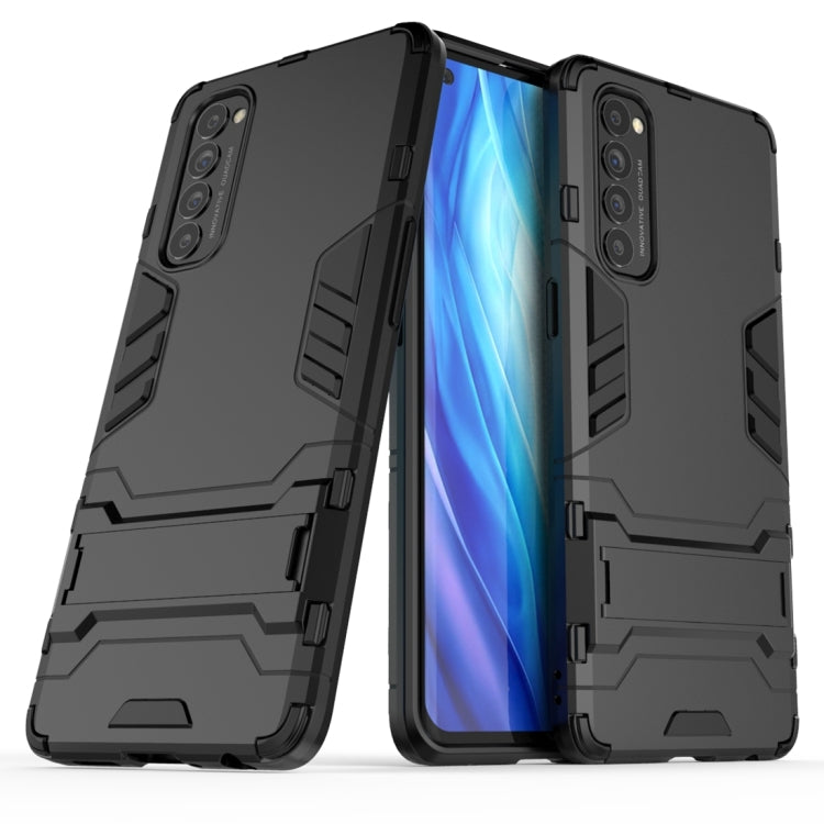 PC + TPU Shockproof Protective Case with Invisible Holder