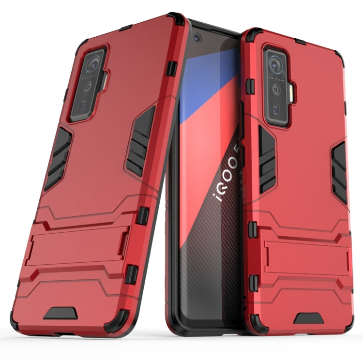 PC + TPU Shockproof Protective Case with Invisible Holder