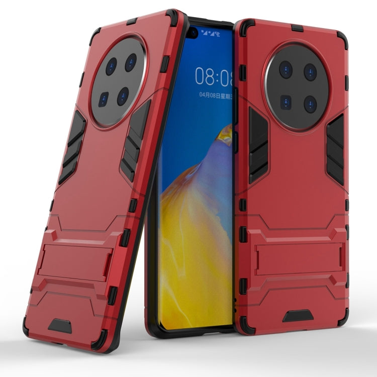 PC + TPU Shockproof Protective Case with Invisible Holder