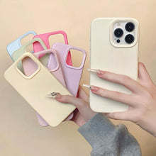 Load image into Gallery viewer, Dopamine Simple Imitation Liquid Silicone Phone Case, For iPhone 15, For iPhone 14 Plus, For iPhone 14