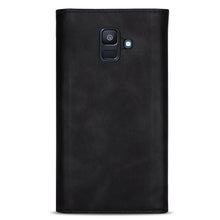 Load image into Gallery viewer, Skin Feel Zipper Horizontal Flip Leather Case with Holder &amp; Card Slots &amp; Photo Frame &amp; Lanyard &amp; Long Rope, For Samsung Galaxy A6 (2018), For Samsung Galaxy A7 (2018) / A750, For Samsung Galaxy J4 (2018), For Samsung Galaxy J7 (2018)                   ...