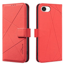 Load image into Gallery viewer, Geometric Pattern RFID Leather Phone Case, For iPhone 16e / 17e, For iPhone 17 Pro Max, For iPhone 17 Pro, For iPhone 17, For iPhone Air, For iPhone 16 Pro Max, For iPhone 16 Pro, For iPhone 16 Plus