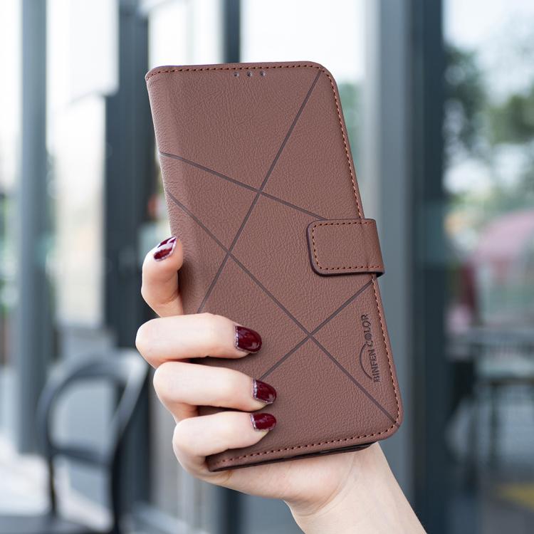 Geometric Pattern RFID Leather Phone Case, For iPhone XR, For iPhone XS Max, For iPhone 6 Plus / 7 Plus / 8 Plus