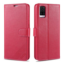 Load image into Gallery viewer, AZNS Sheepskin Texture Horizontal Flip Leather Case with Holder &amp; Card Slots &amp; Wallet, For Vivo S7, For  Huawei Enjoy 20, For Huawei Y5p, For Huawei Maimang 9, For Xiaomi Redmi 9A