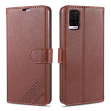 Load image into Gallery viewer, AZNS Sheepskin Texture Horizontal Flip Leather Case with Holder &amp; Card Slots &amp; Wallet, For Vivo S7, For  Huawei Enjoy 20, For Huawei Y5p, For Huawei Maimang 9, For Xiaomi Redmi 9A