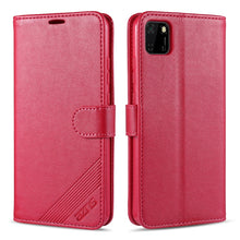 Load image into Gallery viewer, AZNS Sheepskin Texture Horizontal Flip Leather Case with Holder &amp; Card Slots &amp; Wallet, For Vivo S7, For  Huawei Enjoy 20, For Huawei Y5p, For Huawei Maimang 9, For Xiaomi Redmi 9A