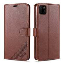Load image into Gallery viewer, AZNS Sheepskin Texture Horizontal Flip Leather Case with Holder &amp; Card Slots &amp; Wallet, For Vivo S7, For  Huawei Enjoy 20, For Huawei Y5p, For Huawei Maimang 9, For Xiaomi Redmi 9A