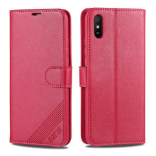 Load image into Gallery viewer, AZNS Sheepskin Texture Horizontal Flip Leather Case with Holder &amp; Card Slots &amp; Wallet, For Vivo S7, For  Huawei Enjoy 20, For Huawei Y5p, For Huawei Maimang 9, For Xiaomi Redmi 9A