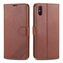 Load image into Gallery viewer, AZNS Sheepskin Texture Horizontal Flip Leather Case with Holder &amp; Card Slots &amp; Wallet, For Vivo S7, For  Huawei Enjoy 20, For Huawei Y5p, For Huawei Maimang 9, For Xiaomi Redmi 9A
