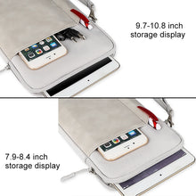 Load image into Gallery viewer, ND00S Felt Sleeve Protective Case Inner Carrying Bag, For 8 inch or Below Tablet, For 10 inch or Below Tablet, For 10.8 inch or Below Tablet