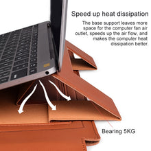 Load image into Gallery viewer, PU05 Sleeve Leather Case Carrying Bag, for 13.3 inch Laptop, for 14.1 inch Laptop, for 15.4 inch Laptop