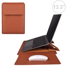 Load image into Gallery viewer, PU05 Sleeve Leather Case Carrying Bag, for 13.3 inch Laptop, for 14.1 inch Laptop, for 15.4 inch Laptop