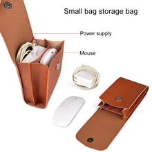 Load image into Gallery viewer, PU05 Sleeve Leather Case Carrying Bag with Small Storage Bag, for 13.3 inch Laptop, for 14.1 inch Laptop, for 15.4 inch Laptop