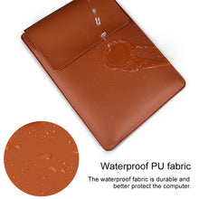 Load image into Gallery viewer, PU05 Sleeve Leather Case Carrying Bag with Small Storage Bag, for 13.3 inch Laptop, for 14.1 inch Laptop, for 15.4 inch Laptop