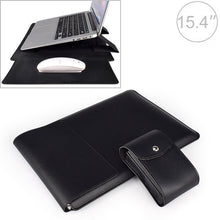 Load image into Gallery viewer, PU05 Sleeve Leather Case Carrying Bag with Small Storage Bag, for 13.3 inch Laptop, for 14.1 inch Laptop, for 15.4 inch Laptop