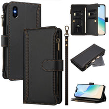 Load image into Gallery viewer, Magnetic Closure 9 Card Slots Zipper Leather Case with Hand Strap, For iPhone 11 Pro Max, For iPhone 11, For iPhone 11 Pro, For iPhone XS / X, For iPhone XR, For iPhone XS Max, For iPhone 8 Plus / 7 Plus