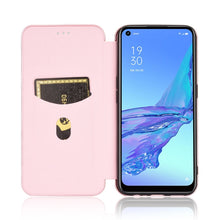 Load image into Gallery viewer, Carbon Fiber Texture Magnetic Horizontal Flip TPU + PC + PU Leather Case with Card Slot &amp; Lanyard