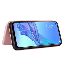 Load image into Gallery viewer, Carbon Fiber Texture Magnetic Horizontal Flip TPU + PC + PU Leather Case with Card Slot &amp; Lanyard