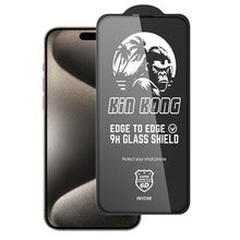 Load image into Gallery viewer, WK WTP-096 Jungle Series Kinkong 6D Curved HD Tempered Glass Film, For iPhone 15 Pro