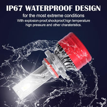 Load image into Gallery viewer, 2pcs 25W 2500lm 6000K Car LED Headlight Bulb, 9004, 9005, 9006, 9007, H1, H4, H7, H11, H13