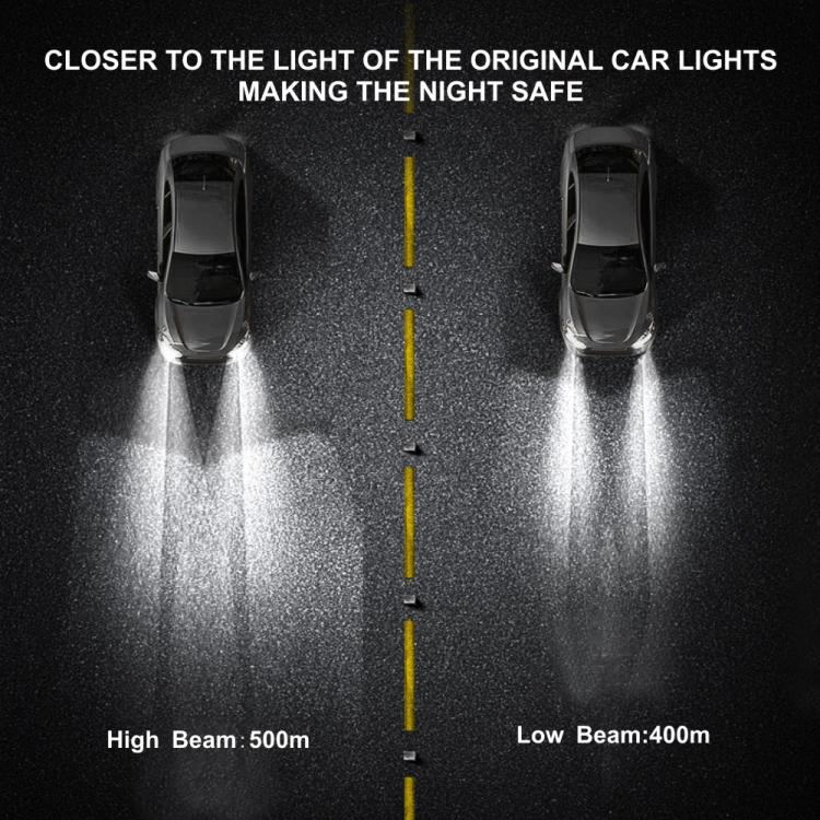2pcs 25W 2500lm 6000K Car LED Headlight Bulb, 9004, 9005, 9006, 9007, H1, H4, H7, H11, H13