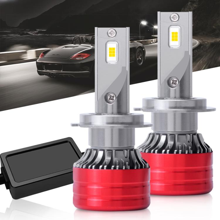 2pcs 25W 2500lm 6000K Car LED Headlight Bulb, 9004, 9005, 9006, 9007, H1, H4, H7, H11, H13